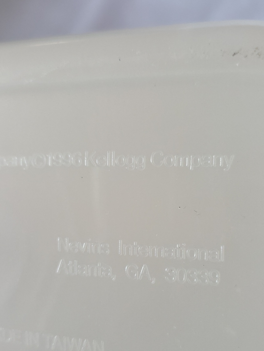 Kellogg's Vintage 1996 Cereal‎ Storage Dispenser Canister - Picture 7 of 7